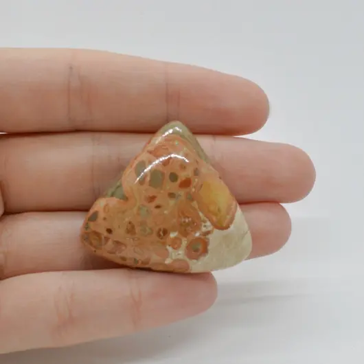 Cabochon Jasp Leopard 37x33x8mm C43