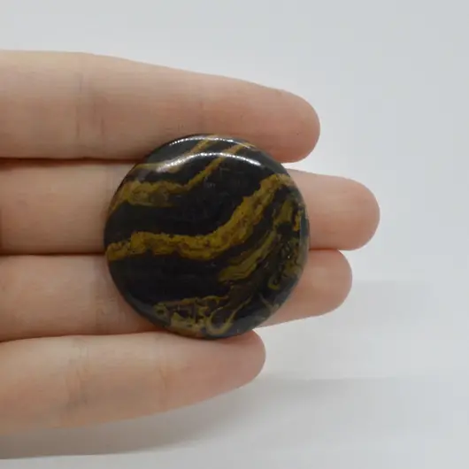Cabochon Stromatolit 35x35x6mm C39