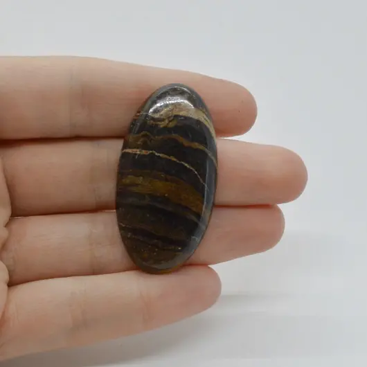 Cabochon Stromatolit 43x22x7mm C43