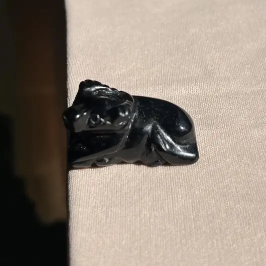 Bivol obsidian gravat manual, 40mm