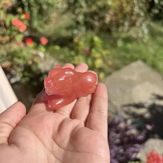 Leu cuart cherry gravat manual, 50mm, imagine 3
