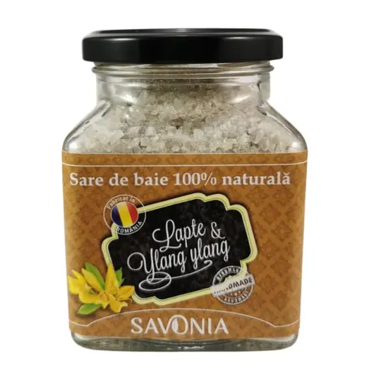 Sare de baie cu Lapte si Ylang Ylang, Savonia 350g