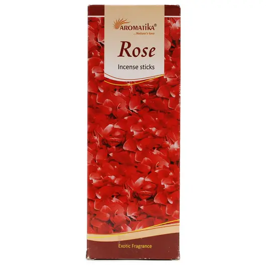 Betisoare parfumate Aromatika Rose - 20 buc, imagine 2