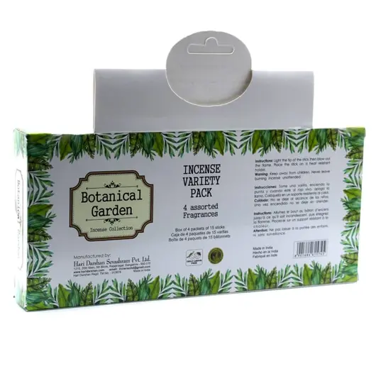 Betisoare parfumate Botanical Garden - Set 4 arome asortate, imagine 2