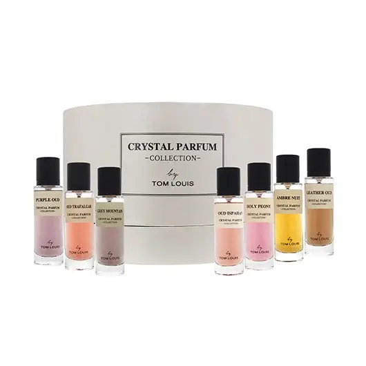 Set Crystal Parfum Collection By Tom Louis, Unisex, 7x30ml