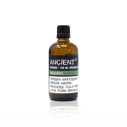 Ulei de baza organic 100% natural Ancient Wisdom, Avocado, 100ml