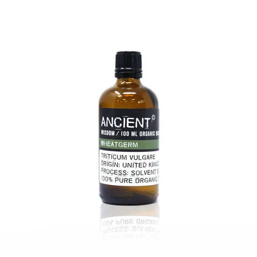 Ulei de baza organic 100% natural Ancient Wisdom, Germeni de grau (Wheatgerm), 100ml