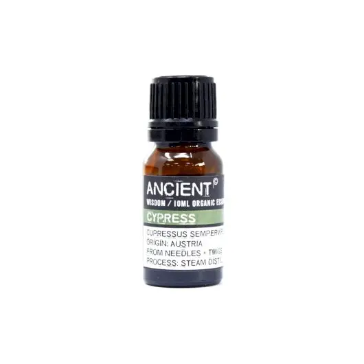 Ulei esential organic Ancient Wisdom, Cypress (Chiparos), 10ml