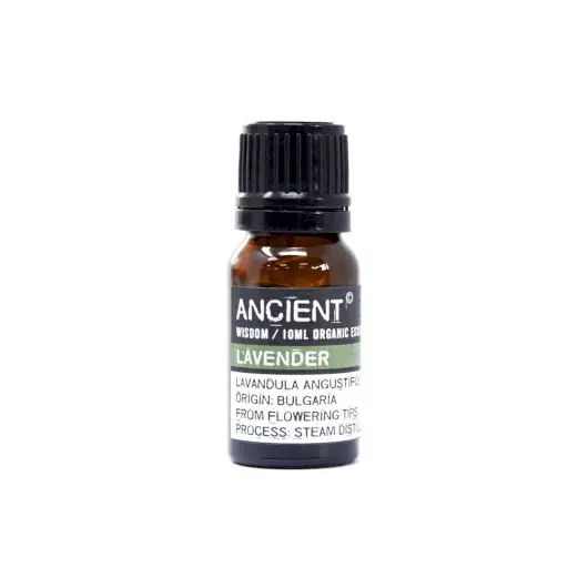 Ulei esential organic Ancient Wisdom, Lavender (Lavanda), 10ml