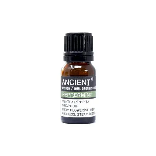 Ulei esential organic Ancient Wisdom, Menta creata (Peppermint), 10ml