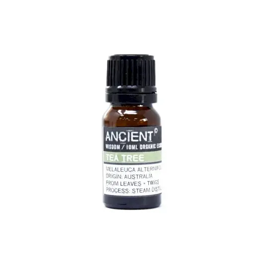 Ulei esential organic Ancient Wisdom, Tea Tree (Arbore de ceai), 10ml