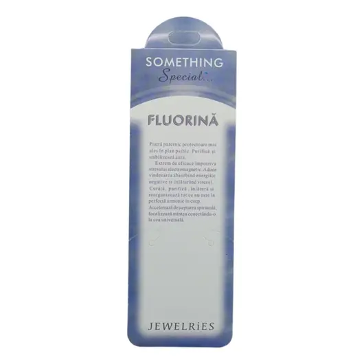 Cartonas cu informatii despre Fluorina, 19cm
