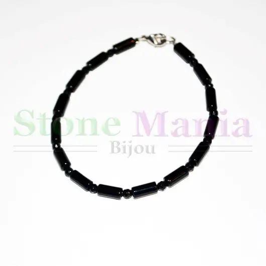 Bratara onix negru tub 8mm