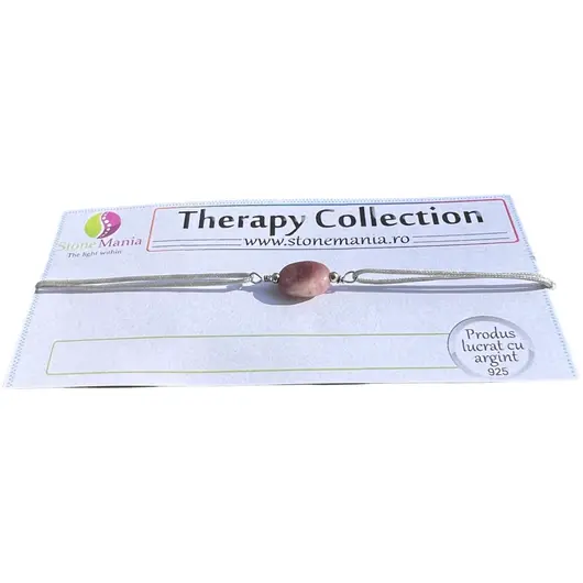 Bratara Therapy turmalina 7-9mm si argint 925