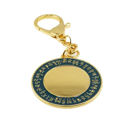 Amuleta Feng Shui din metal cu Oi urcand pe munte 2023, imagine 2