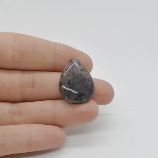 Cabochon Cuart Turmalinat 25x18x5mm C83