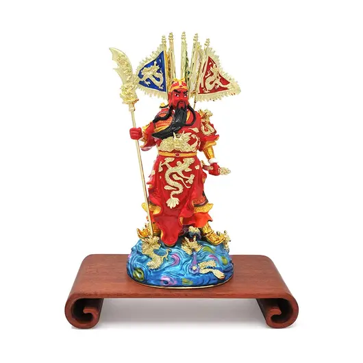 Statueta Magnificul Kwan Kung cu 5 steaguri 2023, imagine 3