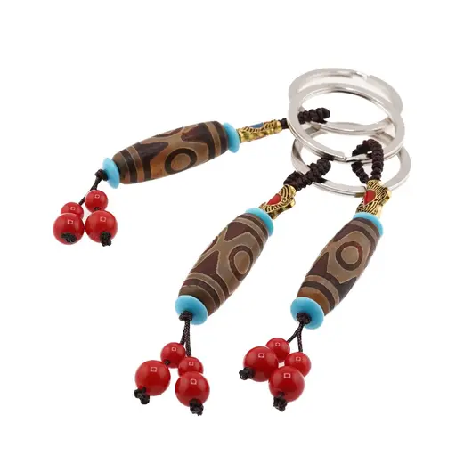 Amuleta Feng Shui cu agate si simboluri, model 4, imagine 3