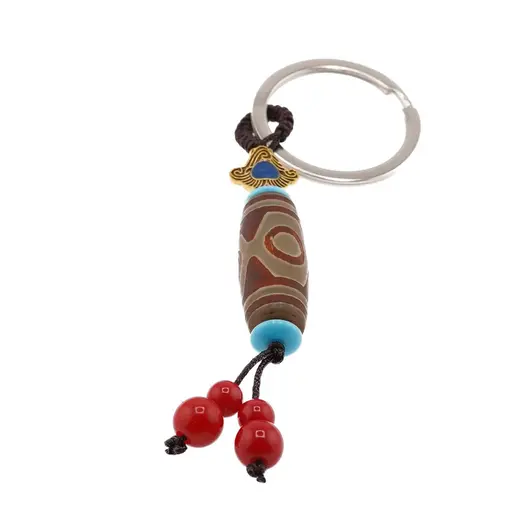 Amuleta Feng Shui cu agate si simboluri, model 4
