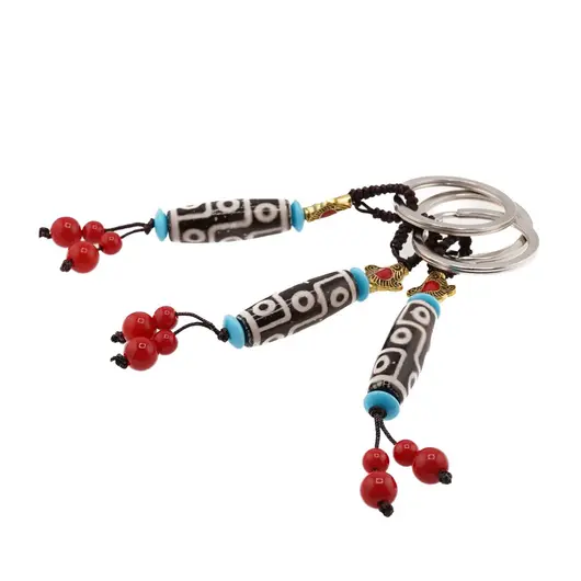 Amuleta Feng Shui cu agate si simboluri, model 5, imagine 3