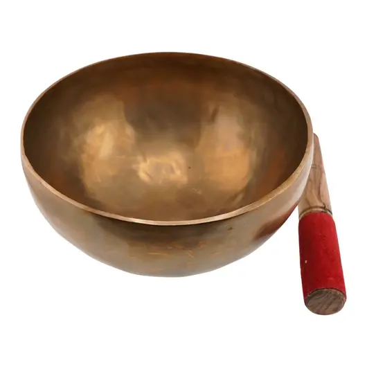 Bol tibetan cantator batut manual, 18,5cm, imagine 3