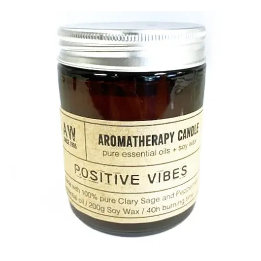 Lumanare din ceara de soia Ancient, Positive Vibes, 200g