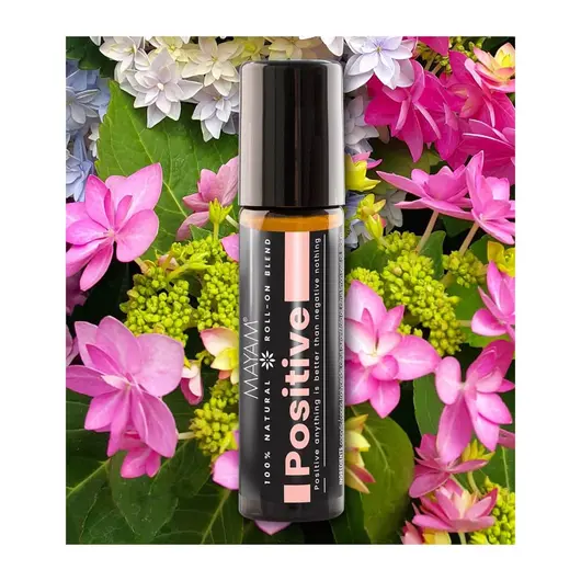 Roll-on, Amestec uleiuri esentiale Mayam Positive, 10ml, imagine 2