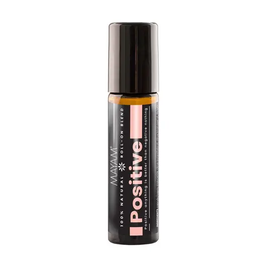 Roll-on, Amestec uleiuri esentiale Mayam Positive, 10ml
