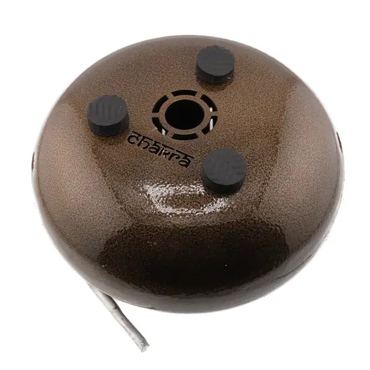 Toba metalica cu 8 note si simbolul OM, handpan - 18cm, imagine 2