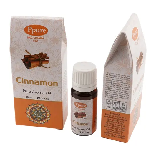 Ulei parfumat aromaterapie Ppure Nag Champa Cinnamon, 10ml, imagine 2