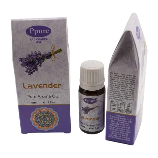 Ulei parfumat aromaterapie Ppure Nag Champa Lavender, 10ml, imagine 2