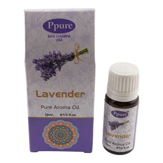Ulei parfumat aromaterapie Ppure Nag Champa Lavender, 10ml