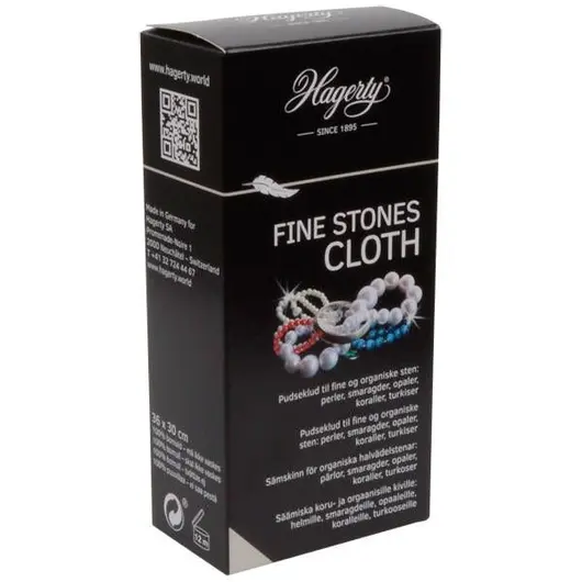 Laveta pentru curatat bijuterii cu pietre semipretioase, Fine Stone Cloth, Hagerty, imagine 3