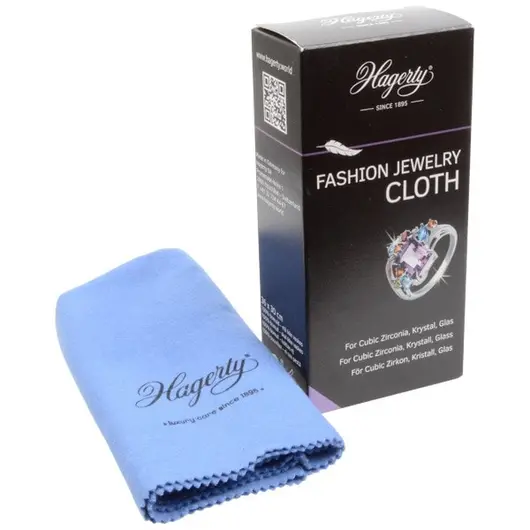Laveta pentru curatat bijuterii cu cristale Swarovski, Pretioase sau Zirconiu, Fashion Jewelry Cloth, Hagerty