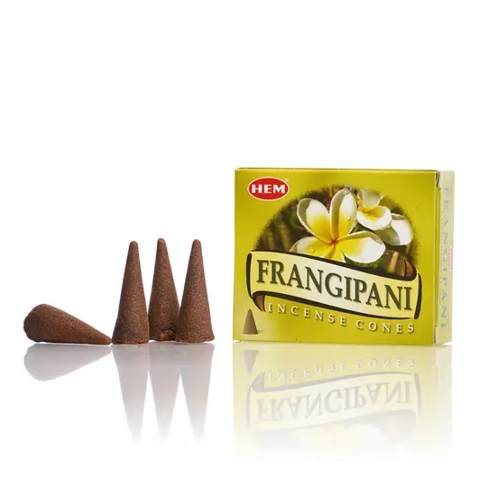 Conuri parfumate fumigatie HEM Frangipani 10 buc