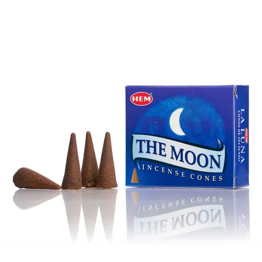 Conuri parfumate fumigatie HEM The Moon 10 buc