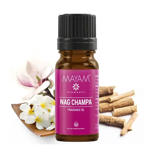 Parfumant Nag Champa, Mayam 10ml, imagine 3
