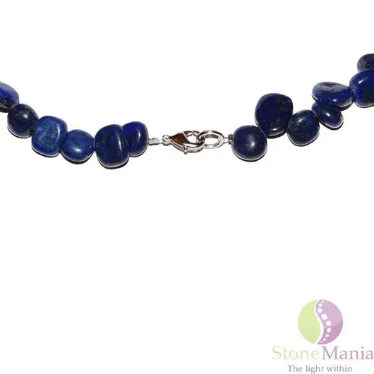 Colier lapis lazuli freeform