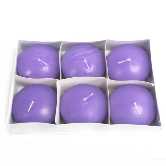 Lumanare parfumata plutitoare Violet, Ancient Wisdom - mare, imagine 2
