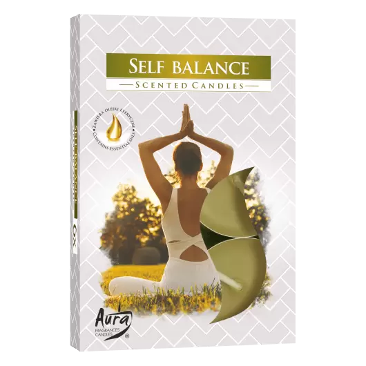 Set 6 pastile lumanari parfumate Bispol - Self balance