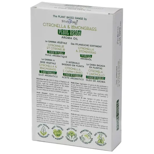 Ulei vegetal aromat, Citronella Lemon Grass - Stamford, 10ml, imagine 2