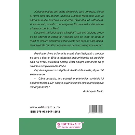 Absurditati la minut - Anthony de Mello, carte, imagine 2