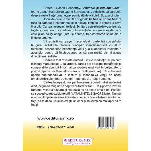Albinele si intelepciunea - John Penberthy, carte, imagine 2