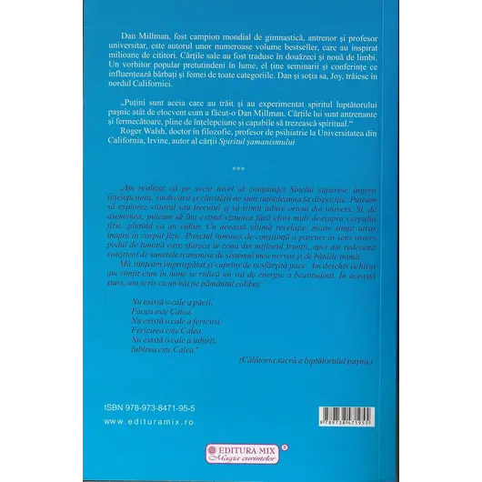 Calatoria sacra a luptatorului pasnic - Dan Millman, carte, imagine 2
