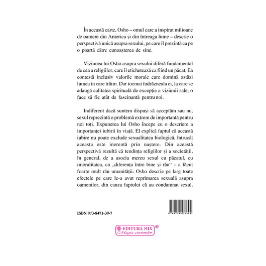 Cartea despre sex - Osho, carte, imagine 2