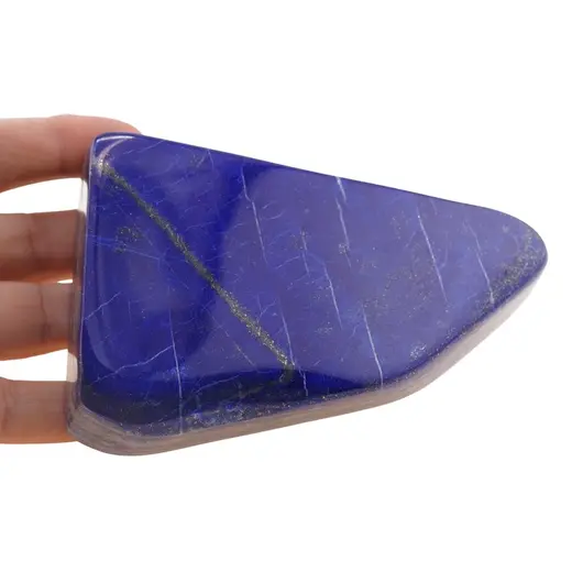 Cristal natural slefuit din Lapis lazuli unicat, A19, imagine 3