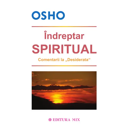 Indreptar spiritual - Osho, carte