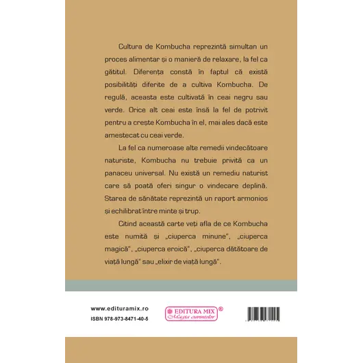 Kombucha. Ciuperca miraculoasa - Harald W. Tietze, carte, imagine 2