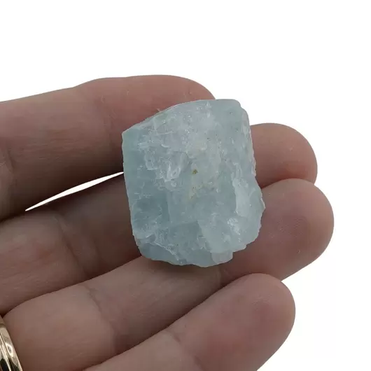 Acvamarin din Pakistan, cristal natural unicat, A35, imagine 2