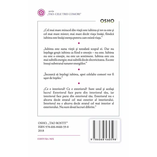 Tao rostit. Comentarii asupra unor fragmente din Tao Te Ching - Osho, carte, imagine 2